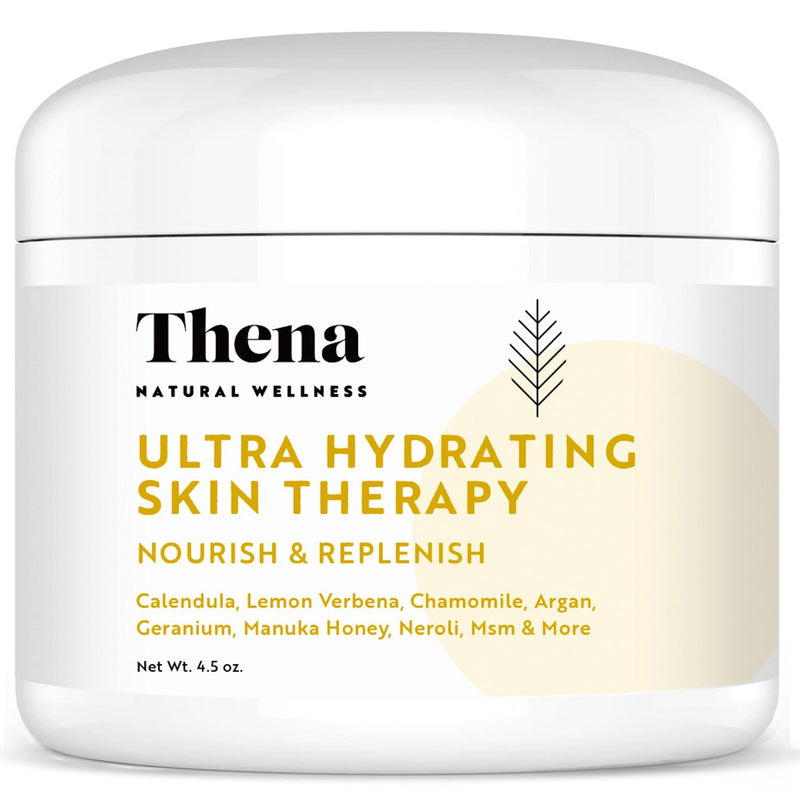 [Australia] - Ultra Hydrating Skin Cream For Eczema Treatment Scalp Psoriasis Dry Itchy Skin Rosacea Rashes Seborrheic Dermatitis Natural Organic Moisturizing Ointment Lotion (4.5 ounce) 4.5 Ounce 