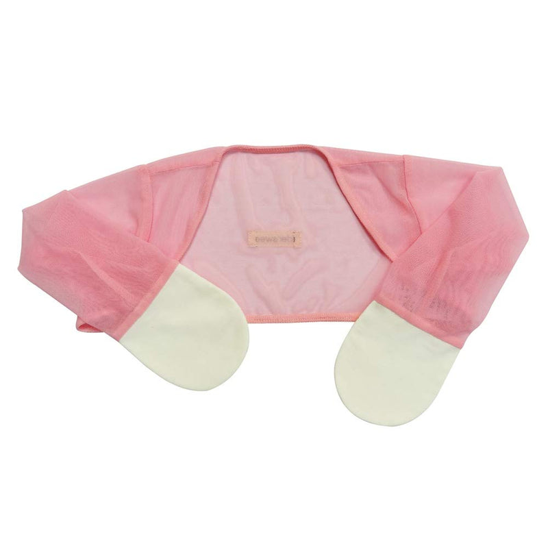 [Australia] - Edenswear Zinc-Infused Summer Mesh Mitten Sleeves for Kids with Eczema - Wet Wrap Therapy 36 Months Pink 