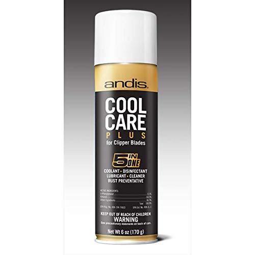 [Australia] - Andis Cool Care Plus 5-in-1 Clipper Spray-6oz Can, Black 