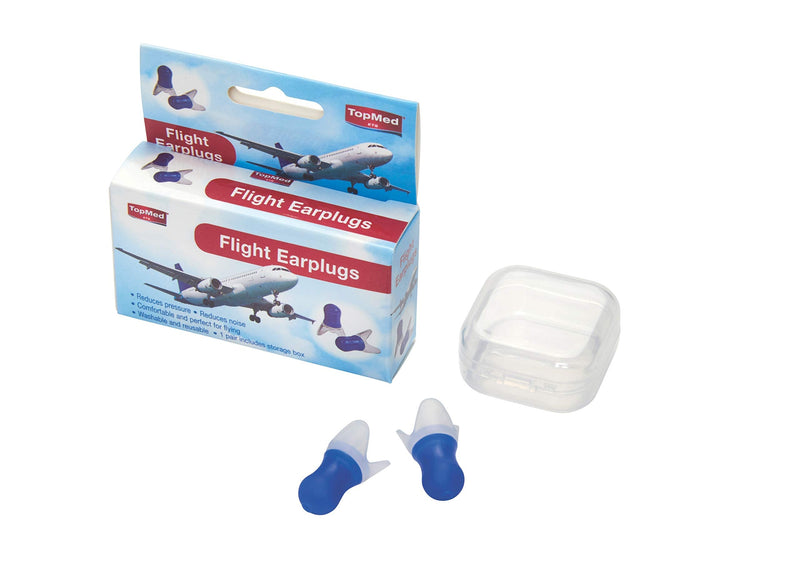 [Australia] - Flight Ear Plugs Pressure Relief Earplugs 2 Count (Adult) Adult 