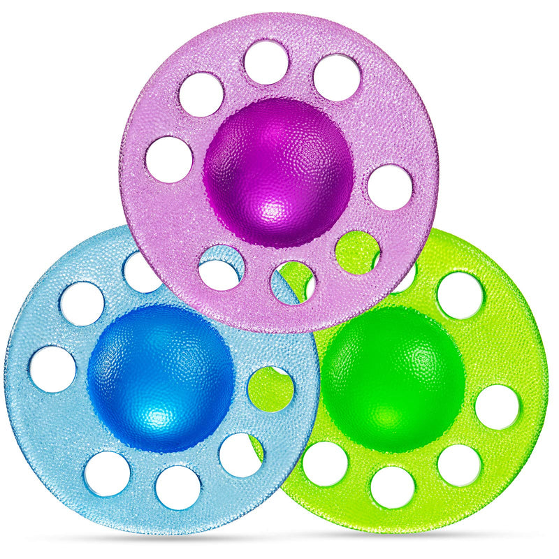 [Australia] - Serenily Finger Stretcher therapy, Hand Exerciser - Hand Grip Strengthener. 3 Level Hand Exercise Ball and Grip Exerciser. Hand Strengthener & Finger Exerciser for Senior & Arthritis. Wrist Strengtheners 3Pk 