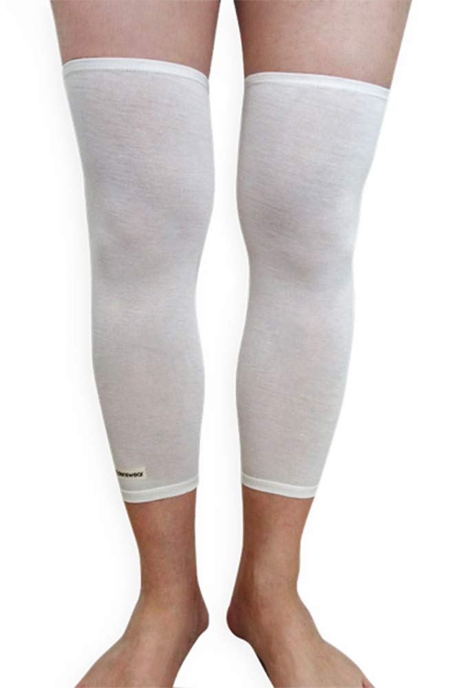 [Australia] - Edenswear Zinc-Infused Knee Wrap for Adults with Eczema - Wet Wrap Therapy (XXXL) XXXL 