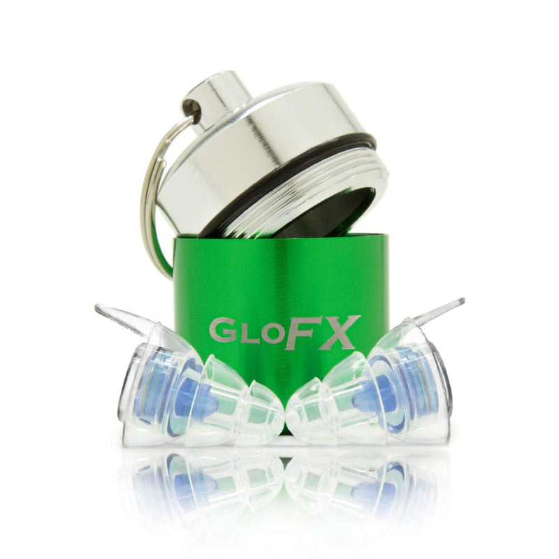[Australia] - GloFX Ear Plugs - Comfortable Hearing Protection for Music Events Concerts and Festivals - Musician Noise Cancelling Reusable Earplugs High Fidelity 