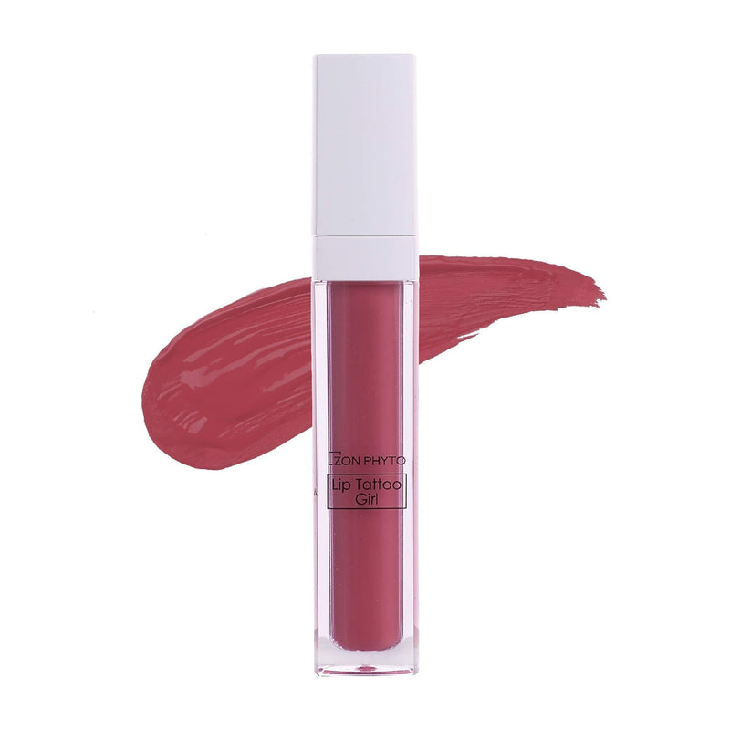 [Australia] - ZONPHYTO Lip tattoo girl 0.2fl.oz/6.2ml Smooth velvet lip tattoo, lip stain, lip tint matt finish with strawberries and polyphenols Made in Korea (07. Happy Spring - Pink) 