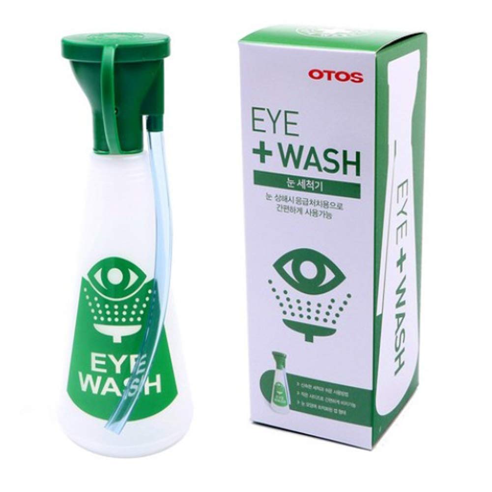 [Australia] - Eye Cup 300ml Korea Tritan Copolyester (BPA Free) Portable Emergency Removal Foreign Matter Eye Clean System with Pressing Pipet Eye Wash +Eye Wash Cup 