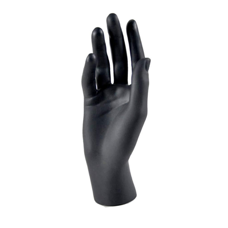 [Australia] - KODORIA Female Hand Mannequin Hand Jewelry Bracelet Ring Gloves Display Organizer Stand - Black R 