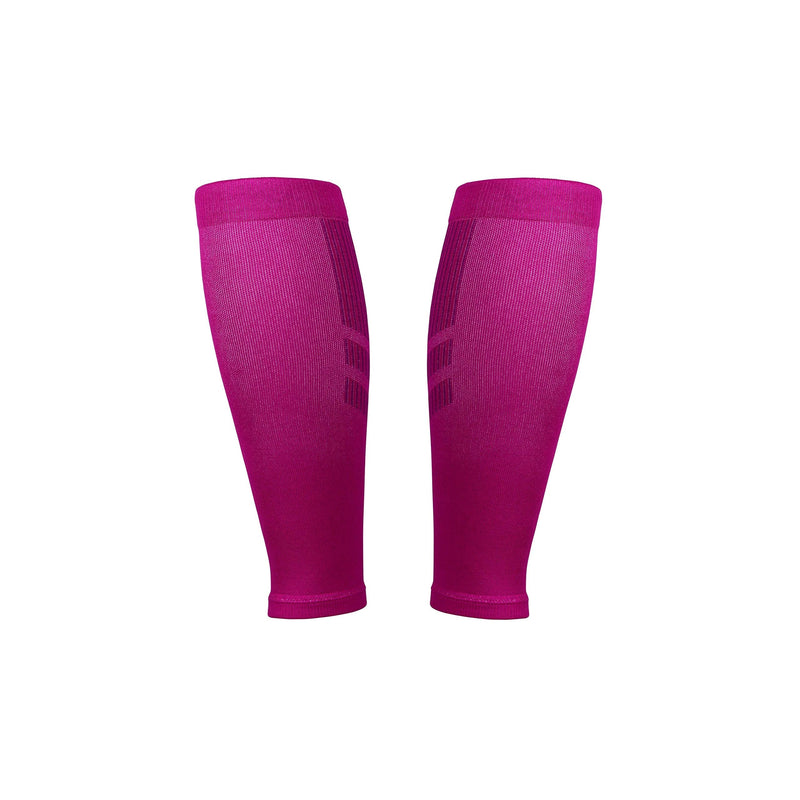 [Australia] - Calf Compression Sleeves for Men and Women (20-30 mmHg) - Leg Compression Sleeve for Shin Splints, Running, Sport Leg Pain, Calf Cramps and Recovery Run Lite - Pink Small 
