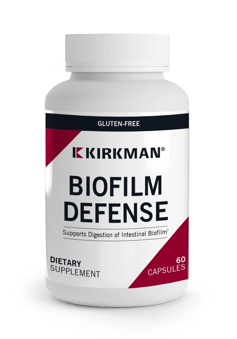 [Australia] - Kirkman - Biofilm Defense - 60 Capsules - Aids Gut & Digestive Health - Immune Support - Hypoallergenic 