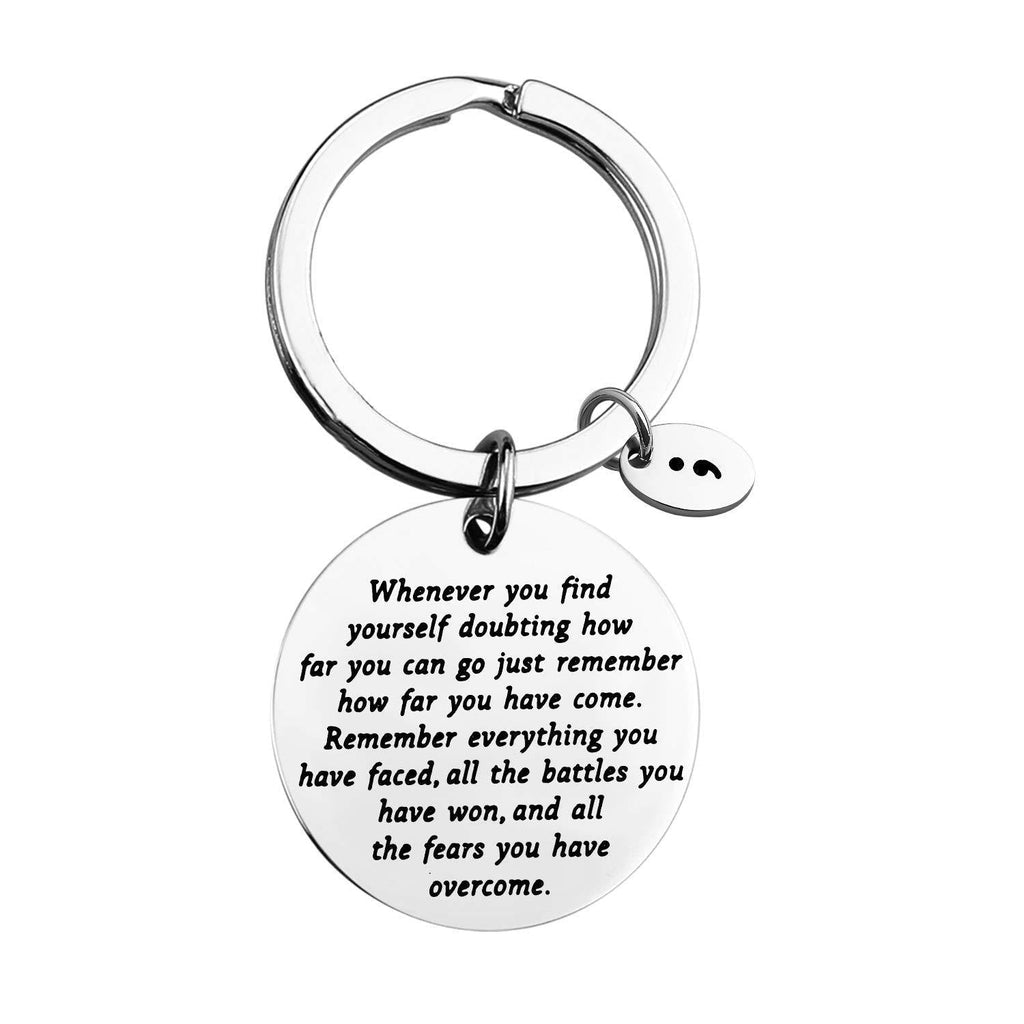 [Australia] - TIIMG Semicolon Gift Inspirational Gift Mental Health Gift Suicide Awareness Gift Depression Awareness Gift Warrior Gift Fighter Gift Whenever Semicolon 