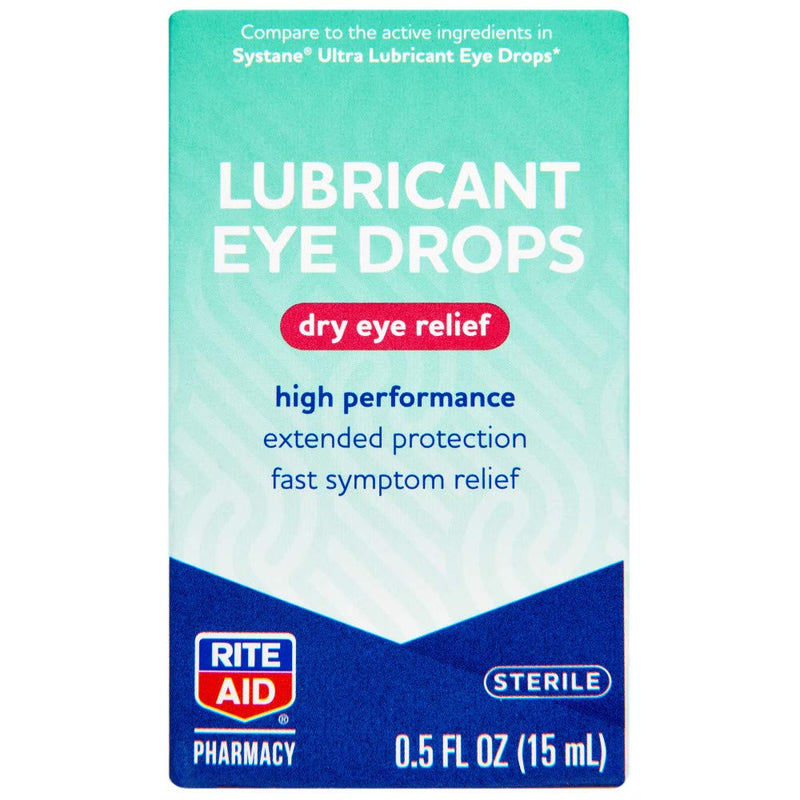 [Australia] - Rite Aid Lubricant Eye Drops 0.5oz 