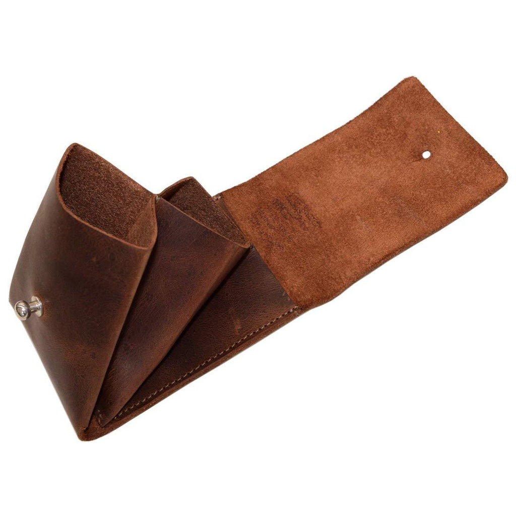 [Australia] - Hide & Drink, Leather Multiple Layer Card Holder/Bag/Pouch/Wallet/Change Holder/Card Organizer/Accessories, Handmade Includes 101 Year Warranty :: Bourbon Brown 