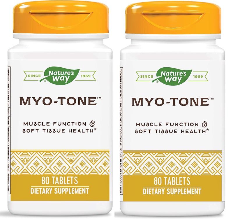 [Australia] - Nature's Way Myo-Tone Supports Healthy Muscles, Tendons and Ligaments, 80 Tablets, Pack of 2 (Packaging May Vary) 80 Count (2 Pack) 