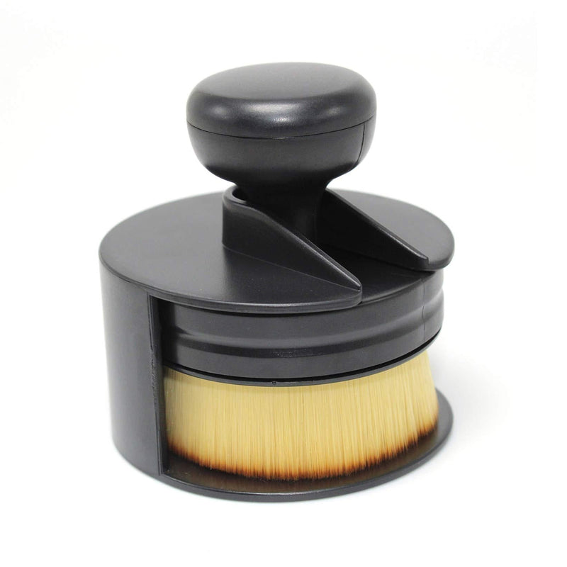 [Australia] - Falliny Foundation Makeup Brush, Travel Kabuki Foundation Brush for Face & Body, Large Full Coverage Makeup Brushes for Blending Liquid, Cream or Flawless Powder Cosmetics 