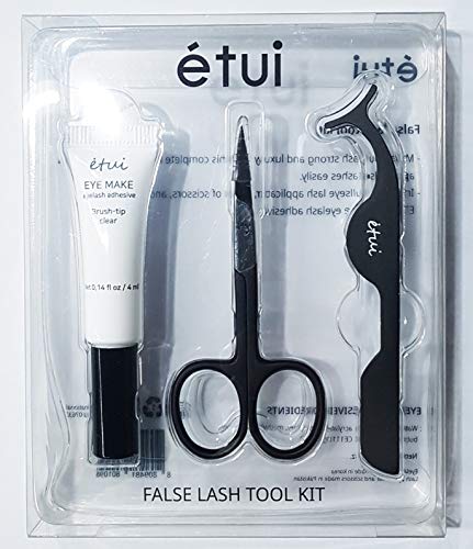 [Australia] - Etui False Lash Tool Kit- Tweezers, Scissors and glue 