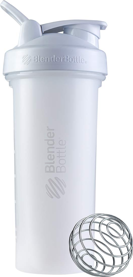 [Australia] - BlenderBottle Classic V2 Shaker Bottle Perfect for Protein Shakes and Pre Workout, 28-Ounce, White 