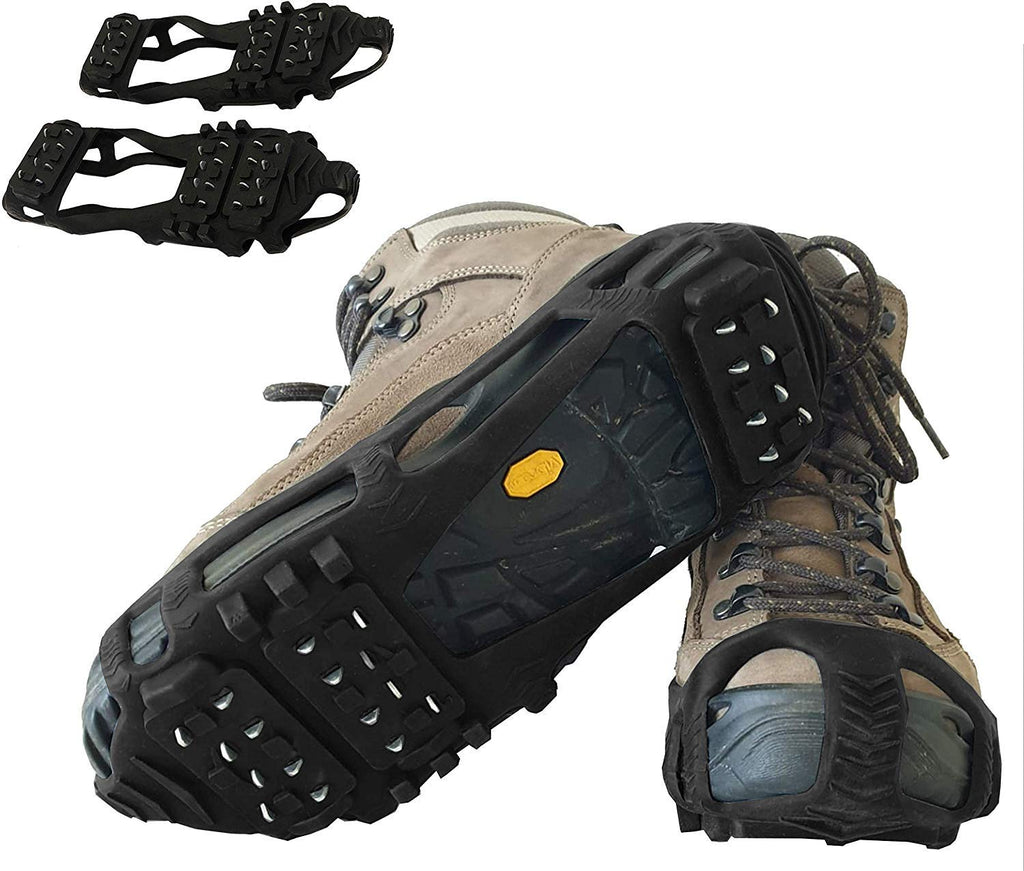 [Australia] - Limm Crampons Ice Traction Cleats Large - Lightweight Traction Cleats for Walking on Snow & Ice - Anti Slip Shoe Grips Quickly & Easily Over Footwear - Portable Ice Grippers for Shoes & Boots Standard Medium (Men 5 - 8 / Women 6.5 - 9.5) 