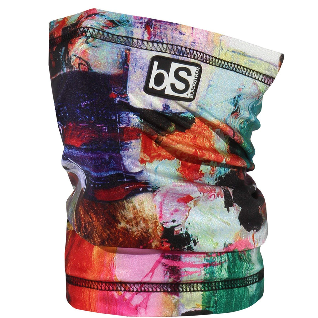 [Australia] - BlackStrap Kids Dual Layer Tube, Cold Weather Neck Gaiter and Warmer for Children Abstract 