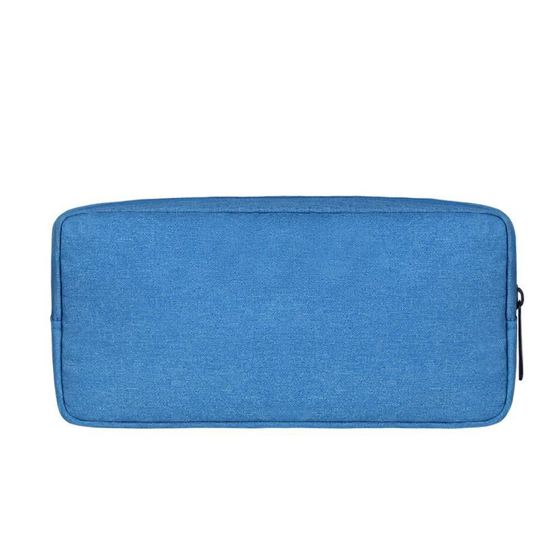 [Australia] - Universal Electronics/Accessories Soft Carrying Case Bag, Durable & Light-Weight,Suitable for Out-Going, Business, Travel and Cosmetics Kit（Blue） 