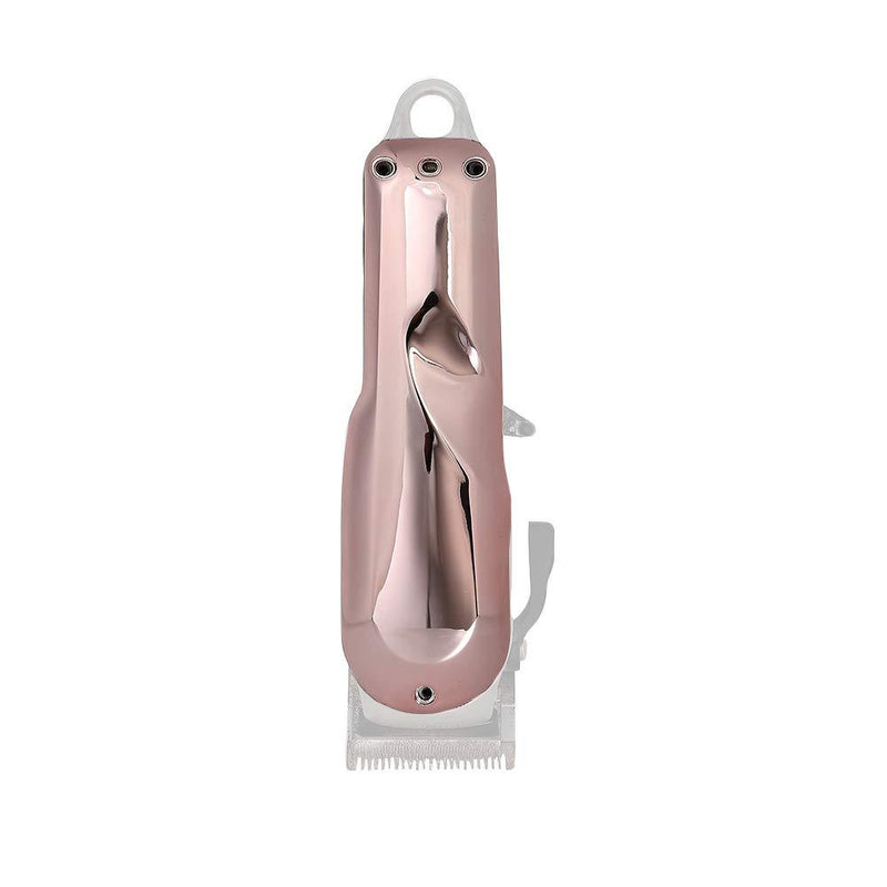 [Australia] - Clear DIY Back Housing, Transparent Back Cover for Wahl 5-Star Series Cordless Senior Clipper #8504 (Rose Gold) Rose Gold 