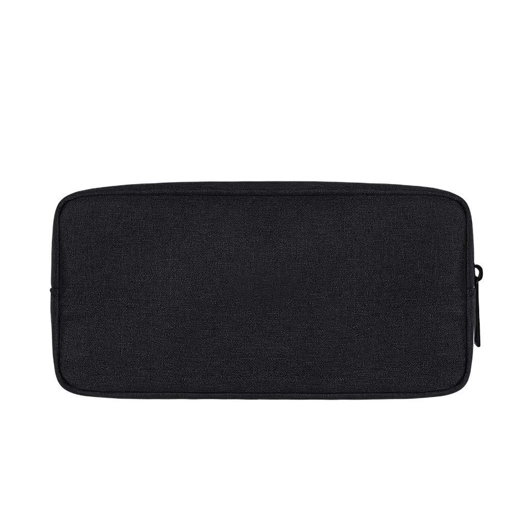 [Australia] - Universal Electronics/Accessories Soft Carrying Case Bag, Durable & Light-Weight,Suitable for Out-Going, Business, Travel and Cosmetics Kit（Black） 