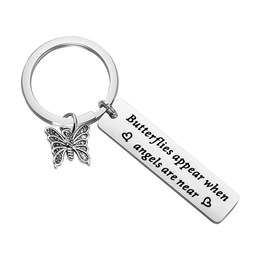 [Australia] - MAOFAED Butterfly Gift Butterfly Memorial Gift Butterfly Lover Gift Loss of Love One Gift Butterflies Appear When Angels are Near 