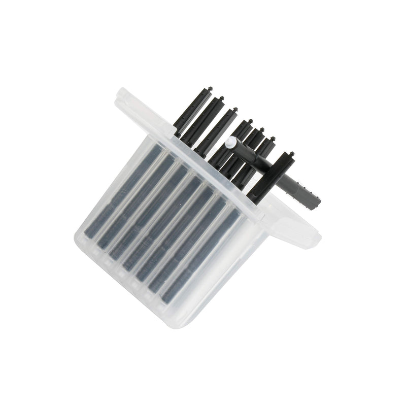 [Australia] - Hearing aid Wax Guard Filter for phonak, widex and Resound Wax Traps Hear Clear Cleaning kit Accessory (40 Filters) (Black) 