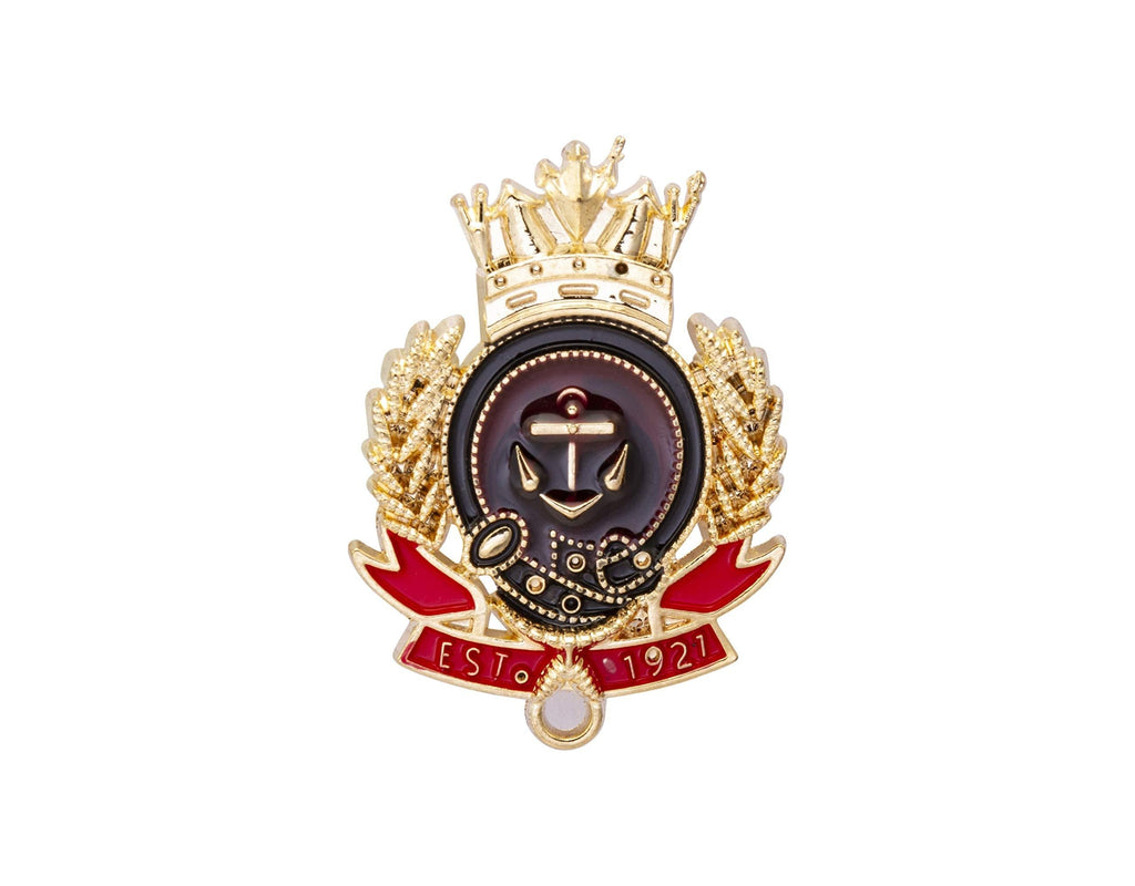 [Australia] - Knighthood British Royal Navy Chief Petty Officer's Badge Lapel Pin Brooch for Men 