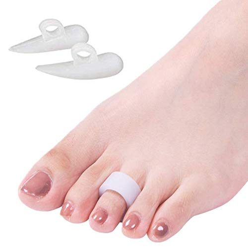 [Australia] - ZaxSota Gel Hammer Toe Crest Pads, Hammertoe Gel Support Pads, For Mallet Toes and Overlapping Toes, Crooked, Clubbed Claw and Mallet Toes Curling, 2 Pairs 