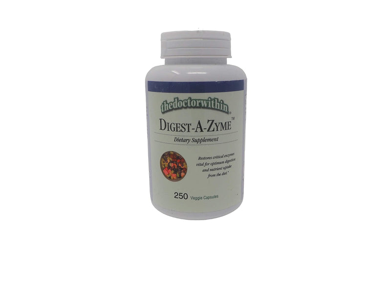 [Australia] - The Doctor Within - Digest-A-Zyme - Restores Critical Digestive Enzymes - 250 Veggie Capsules 