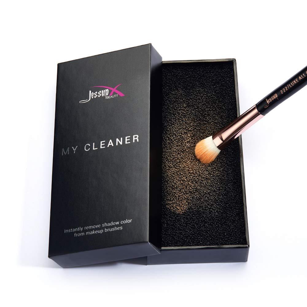 [Australia] - Jessup Makeup Brush Cleaner, Dry Makeup Brush Cleaner Sponge Quick Removal Color 