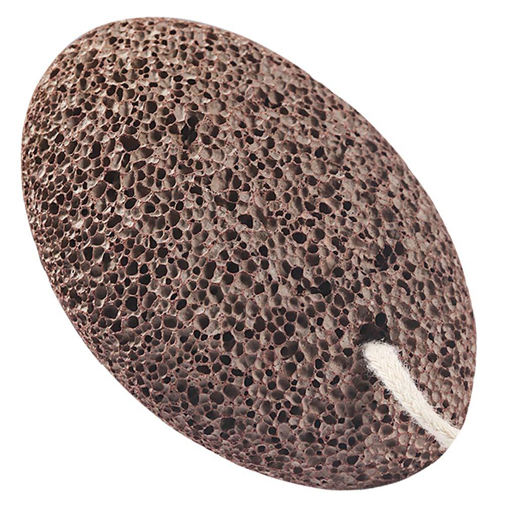 [Australia] - Natural Volcanic Lava Pumice Stone Foot and Hand Skin Pedicure Callus Dead Skin Remover(Brown) 