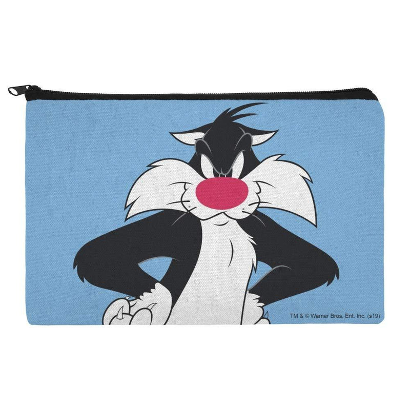 [Australia] - Looney Tunes Sylvester Makeup Cosmetic Bag Organizer Pouch 