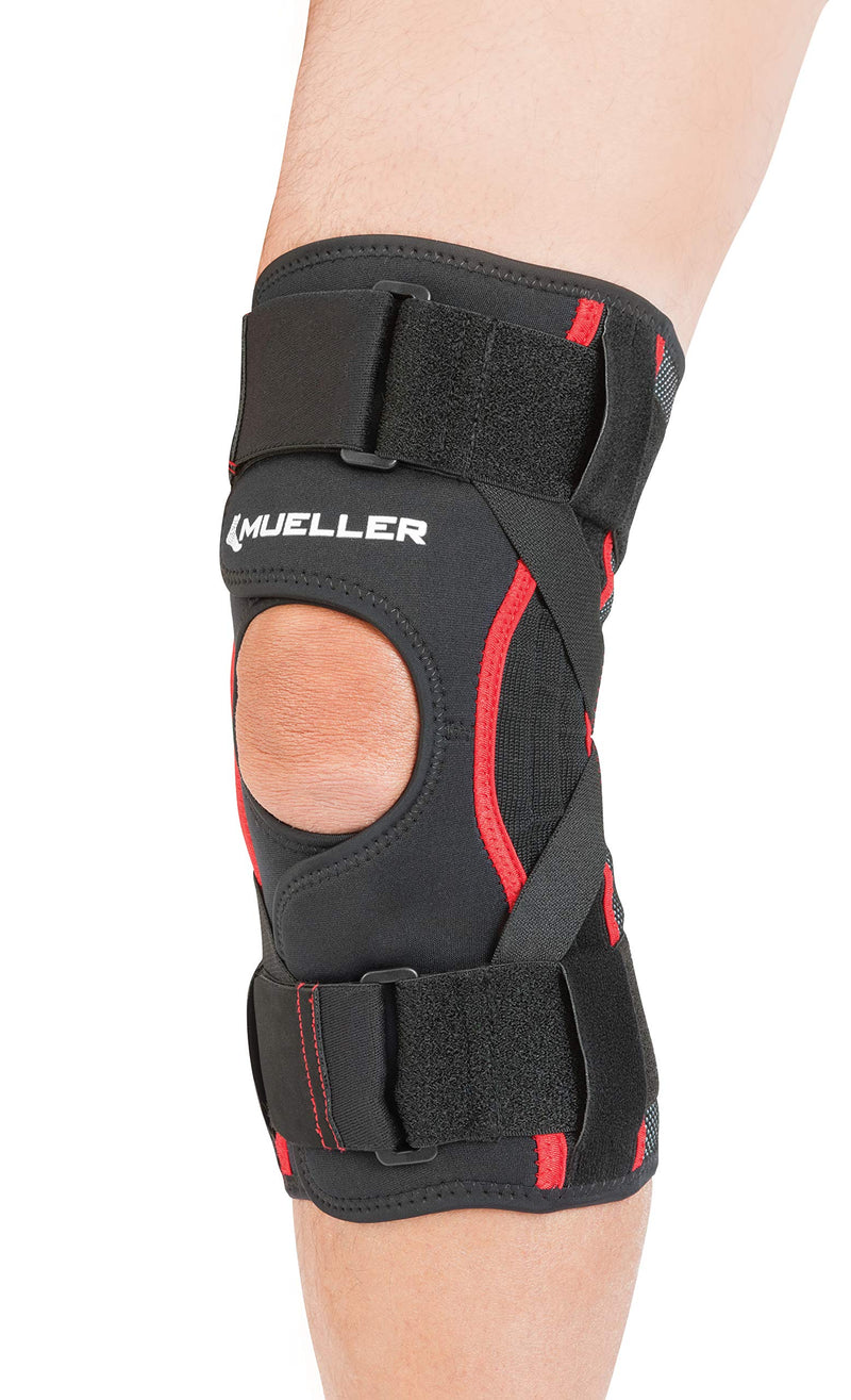 [Australia] - Mueller OmniForce Adjustable Knee Support AKS-500, For Men and Women, Black, L/XL 