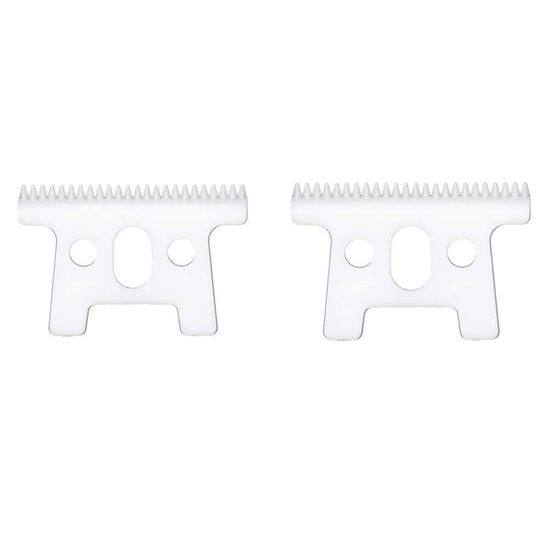 [Australia] - Slimline pro li Trimmer Replacement T Blade Ceramic Blade -Carbon Steel Blade for Andis Pro Li D8 (Ceramic + Gold Blade) (Ceramic Blade X 2) 