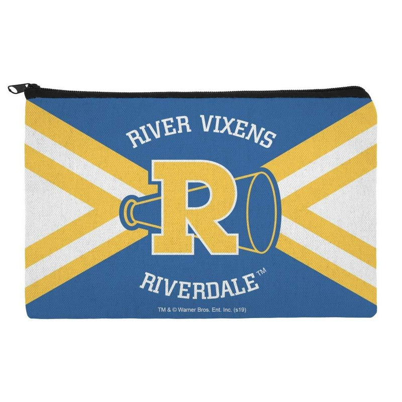 [Australia] - Riverdale River Vixens Cheer Logo Makeup Cosmetic Bag Organizer Pouch 