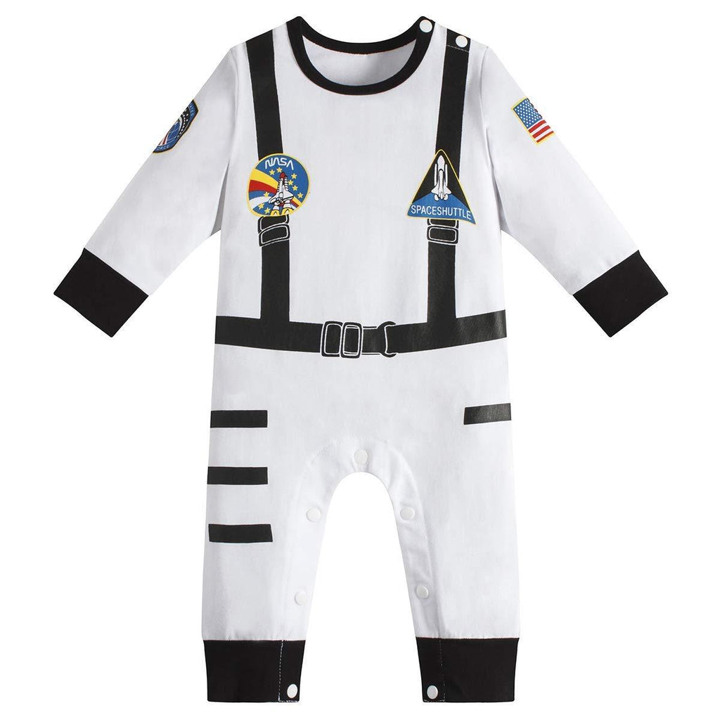 [Australia] - Paddy Field Baby Girls Boys Police Costume Bodysuit Astronaut 0-3 Months 