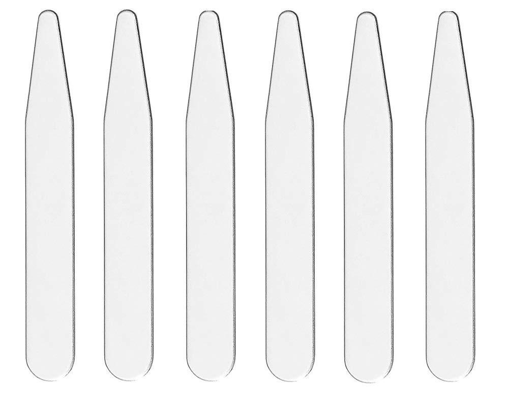 [Australia] - 20 Count 2.2" 2.5" 2.7" 3" Inch Metal Collar Stays Stainless Steel 2.2" 