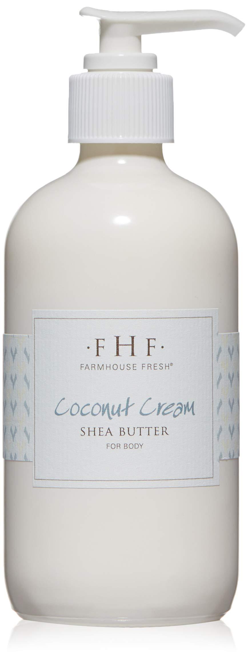 [Australia] - FarmHouse Fresh Coconut Cream Shea Butter for Body, Coconut Cream, 8 Fl Oz 