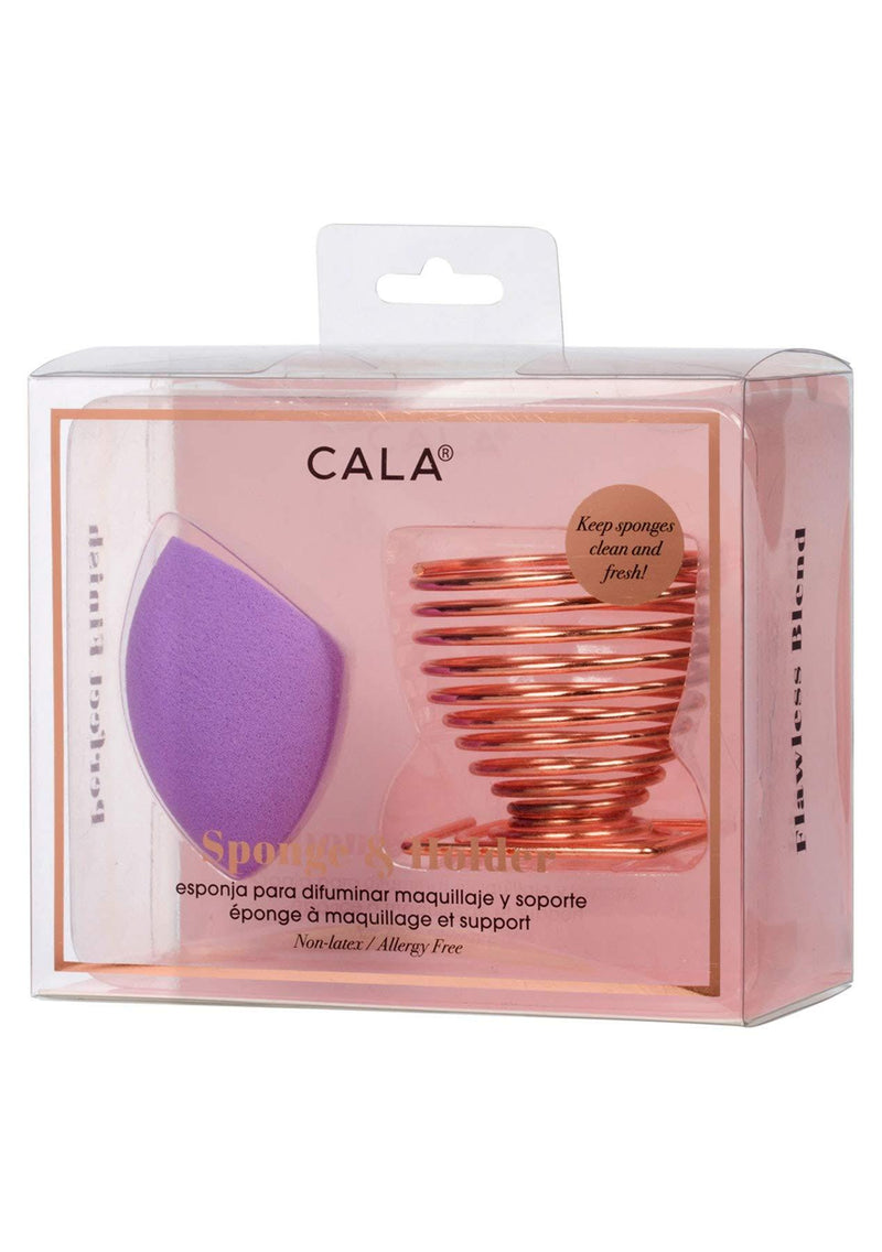 [Australia] - Cala Purple slant sponge & holder 