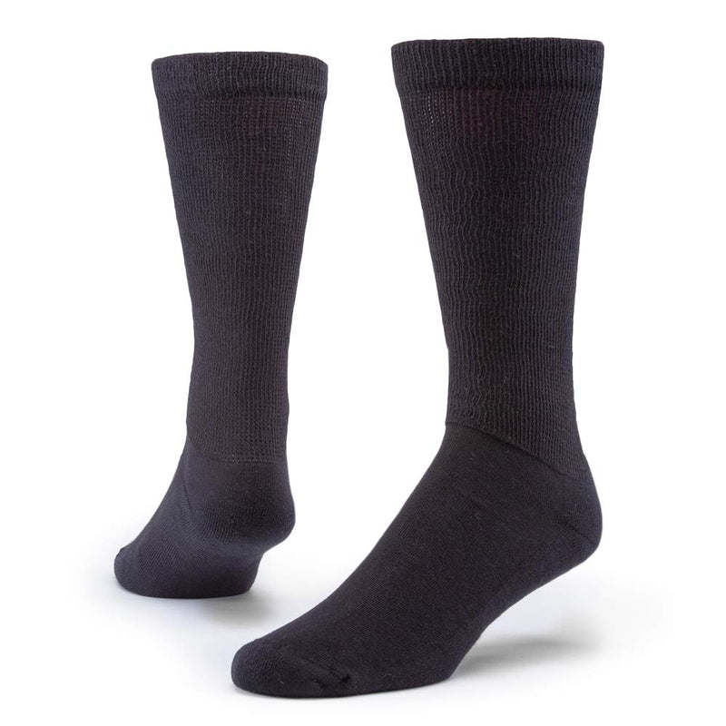 [Australia] - Maggie's Organics - Organic Cotton Diabetic Socks - 1 Pair - Unisex Black Large 