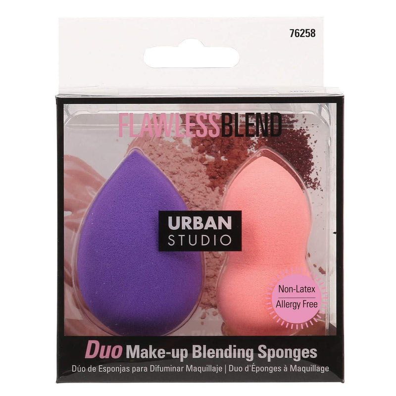 [Australia] - Cala Duo make-up purple & coral blending sponges 