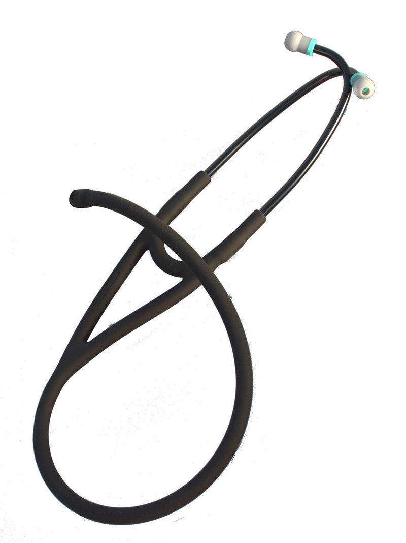 [Australia] - Compatible Replacement Tube by CardioTubes fits Littmann(r) MasterCardiologyI(r) and Littmann(r) Cardiology III(r) Stethoscopes - 7mm Binaurals Black on Black TUBING 
