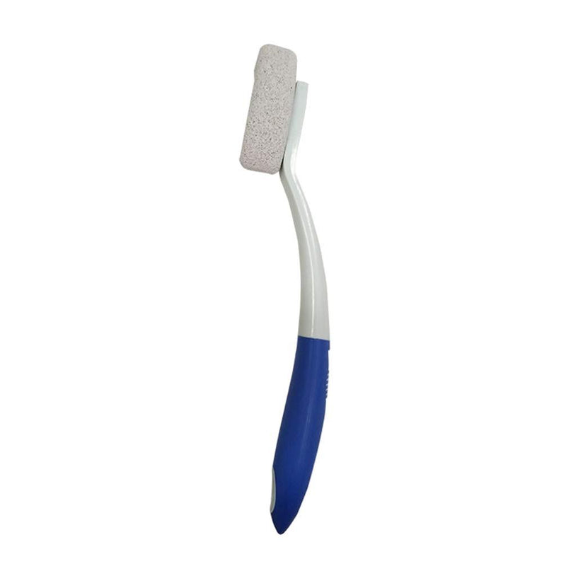 [Australia] - Healifty Pumice Stone Lava Pedicure Tools Long Handle Hard Skin Remover for Hands Foot File Exfoliation (Blue) 