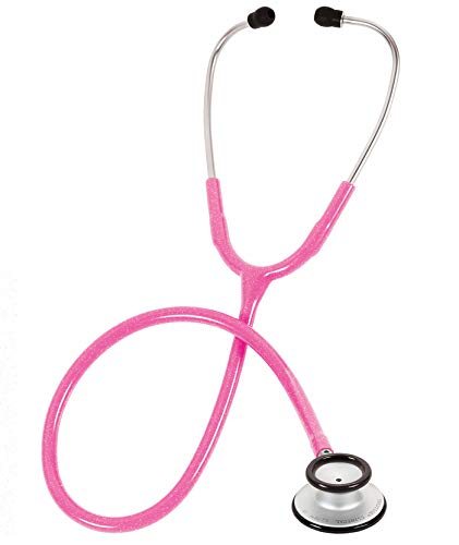 [Australia] - Prestige Medical Clinical Lite™ Stethoscope, Hot Pink Sparkles 