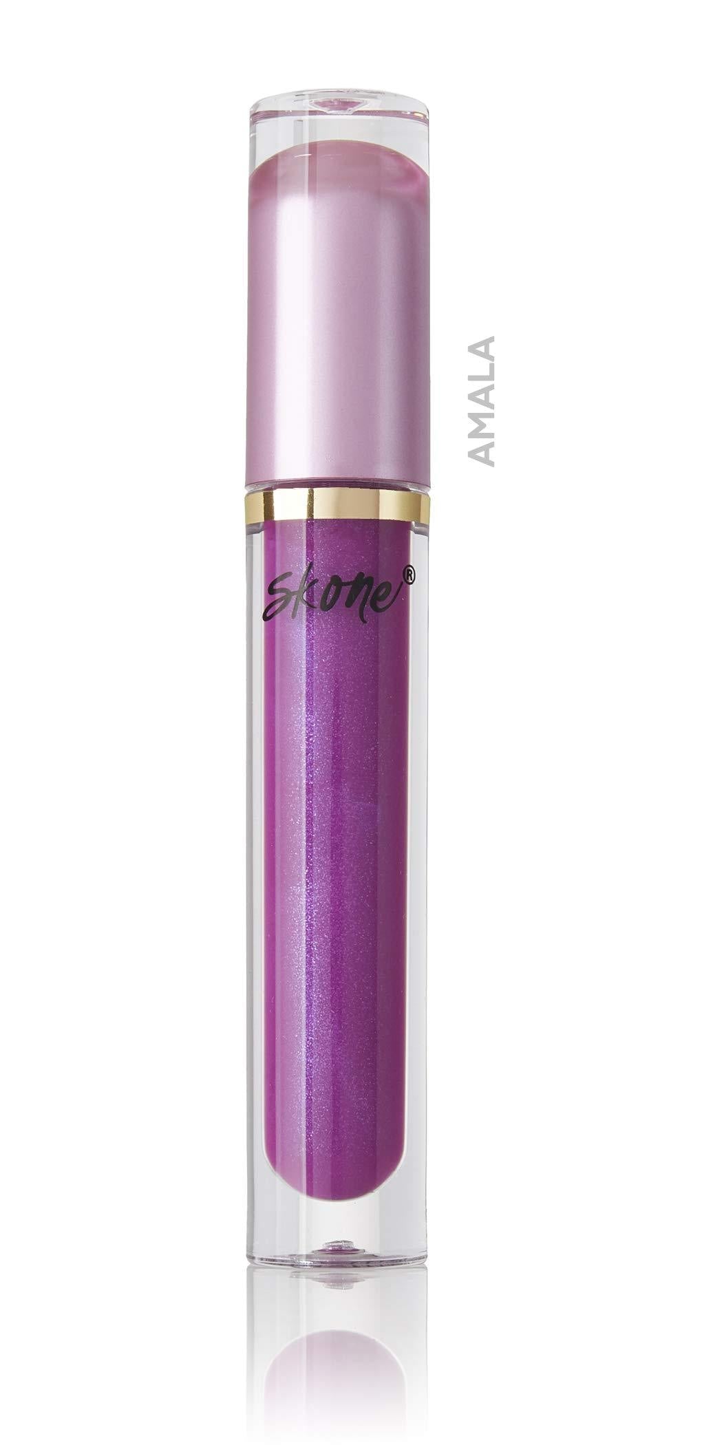 [Australia] - Skone Cosmestics | Luxe Lip Gloss | Vegan Formula | Infused with Vitamin E | Long Lasting Lightweight Liquid Lip Balm | Color Amala 