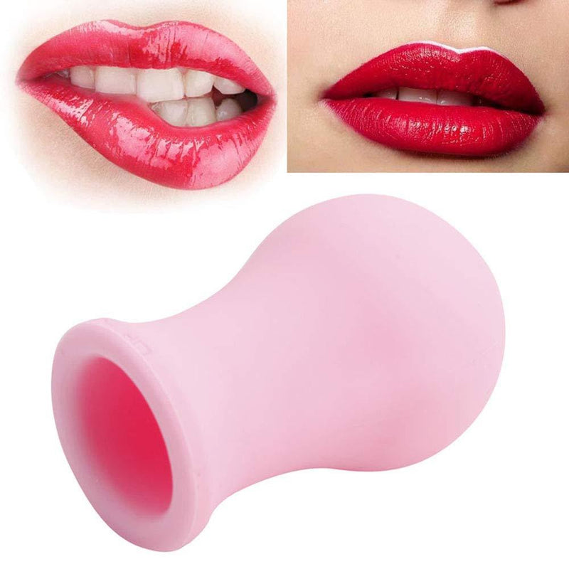 [Australia] - MonLiya Lips Enhancer Plumper Device,Pink Vase Type Physical Way Lip Pump Enlarger Fuller Bigger Sexy Lips Silicone Natural Pout Mouth Tool Sexy Lip Mouth 