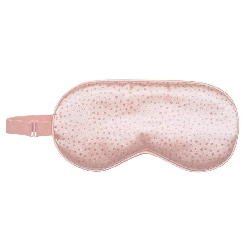 [Australia] - Kitsch Satin Sleep Mask, Softer Than Silk, Adjustable Eye Mask for Sleeping, Satin Blindfold (Micro Dot) Micro Dot 
