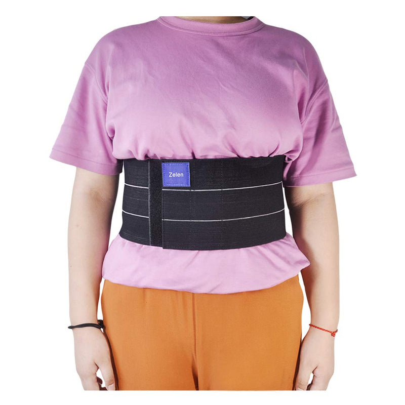 [Australia] - Umbilical Hernia Belt Abdominal Binder Hernia Belts for Men Abdominal Binder Post Surgery Hernia Belt for Women Belly Abdominal Binder Lower Waist Support Belt Hernia Support for Men Stomach Binder L (43-62 Inch) 
