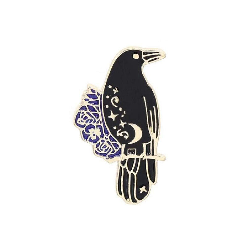 [Australia] - Magi gift Crow Enamel pin 