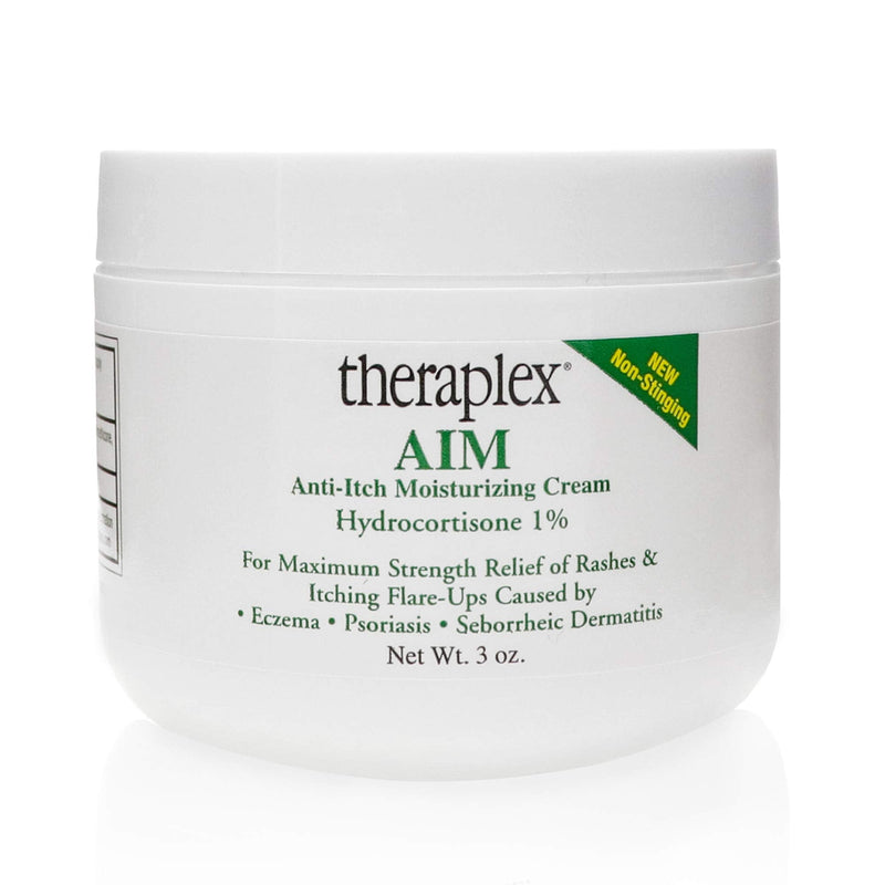 [Australia] - Theraplex AIM - Anti-Itch Moisturizing Cream (3 oz) - Non-stinging, Relieves Itching, Rashes, Flare Ups - Helps Repair & Restore the Skin's Natural Protective Barrier 